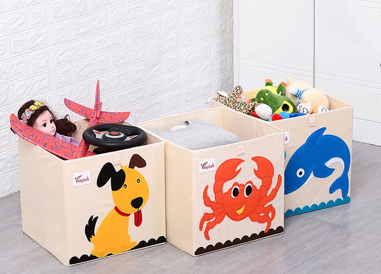 Baby Toy Box Foldable Storage Organizer